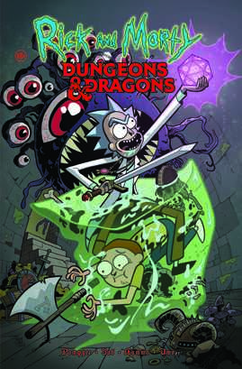  книга Рик и Морти против Dungeons & Dragons