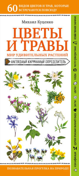  книга Цветы и травы. Мир удивительных растений
