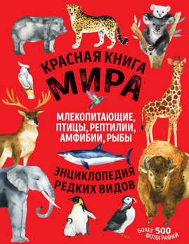 книга Красная книга мира. Млекопитающие, птицы, рептилии, амфибии, рыбы