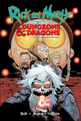  книга Рик и Морти против Dungeons & Dragons. Часть II. Заброшенные дайсы