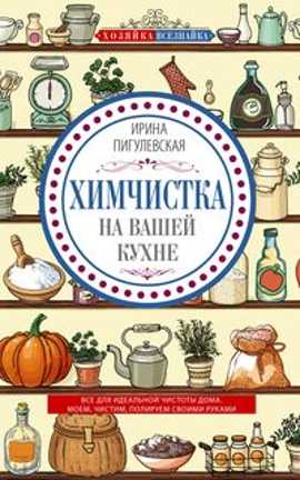  книга Химчистка на вашей кухне. Все для идеальной чистоты дома. Моем, чистим, полируем своими руками