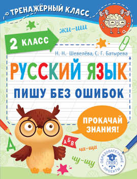  книга Русский язык. Пишу без ошибок. 2 класс