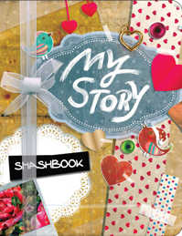  книга My story (c наклейками)