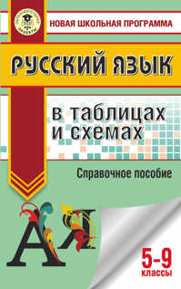  книга Русский язык в таблицах и схемах. 5-9 классы