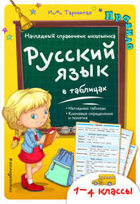  книга Русский язык в таблицах